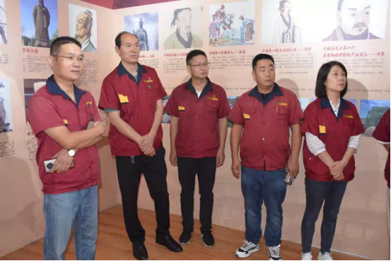 大資公司組織中高層領(lǐng)導(dǎo)參觀黃河文化館，開展愛國主義教育，慶祝國慶72周年插圖6