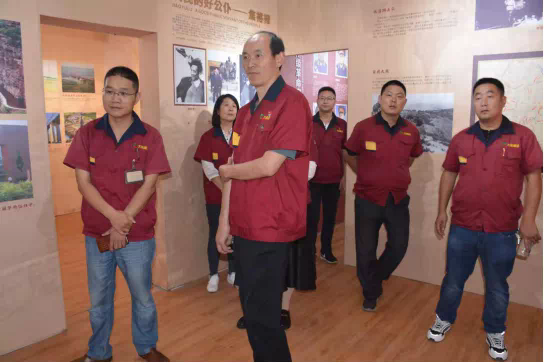 大資公司組織中高層領(lǐng)導(dǎo)參觀黃河文化館，開展愛國主義教育，慶祝國慶72周年插圖1